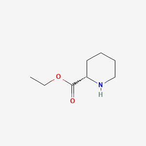 molecular formula C8H15NO2 B3177808 (S)-Ethyl piperidine-2-carboxylate CAS No. 22328-78-5