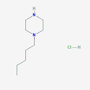 molecular formula C9H21ClN2 B3177831 1-Pentylpiperazine hydrochloride CAS No. 2288709-47-5