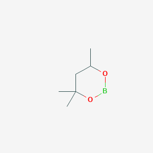 molecular formula C6H12BO2 B3177849 4,4,6-Trimethyl-1,3,2-dioxaborinane CAS No. 23894-82-8