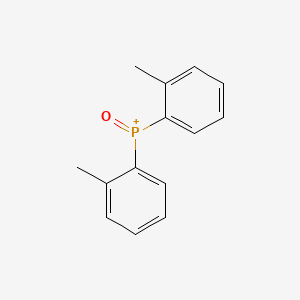 molecular formula C14H14OP+ B3177932 Di-o-tolylphosphine oxide CAS No. 30309-80-9