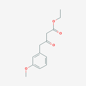 molecular formula C13H16O4 B3177982 Ethyl 4-(3-methoxyphenyl)-3-oxobutanoate CAS No. 324570-26-5