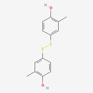 4,4'-Disulfanediylbis(2-methylphenol)