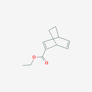 molecular formula C11H14O2 B3178149 Ethyl bicyclo[2.2.2]octa-2,5-diene-2-carboxylate CAS No. 39863-21-3