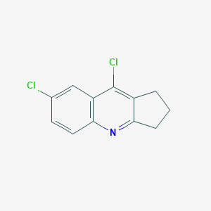 molecular formula C12H9Cl2N B3178158 7,9-dichloro-2,3-dihydro-1H-cyclopenta[b]quinoline CAS No. 40528-04-9