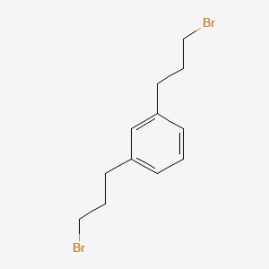 molecular formula C12H16Br2 B3178159 1,3-双(3,溴丙基)苯 CAS No. 41009-86-3