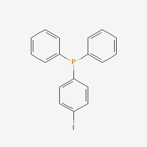molecular formula C18H14IP B3178213 1-Iodo-4-(diphenylphosphino)benzene CAS No. 440111-10-4
