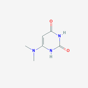 molecular formula C6H9N3O2 B3178260 6-(dimethylamino)pyrimidine-2,4(1H,3H)-dione CAS No. 4805-72-5