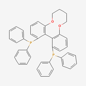 molecular formula C40H34O2P2 B3178287 (S)-C4-TunePhos CAS No. 486429-94-1