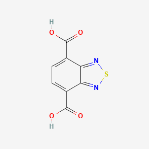 molecular formula C8H4N2O4S B3178340 2,1,3-苯并噻二唑-4,7-二甲酸 CAS No. 5170-41-2