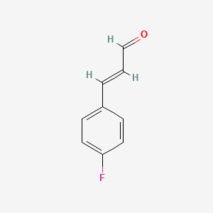 molecular formula C9H7FO B3178344 4-Fluorocinnamaldehyde CAS No. 51791-26-5