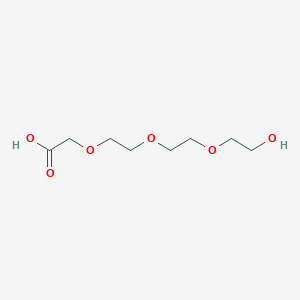 molecular formula C8H16O6 B3178352 HO-Peg3-CH2cooh CAS No. 51951-05-4