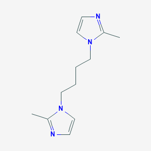 molecular formula C12H18N4 B3178366 1,4-Bis(2-methyl-1H-imidazol-1-yl)butane CAS No. 52550-63-7