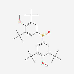 molecular formula C30H46O3P+ B3178398 双(3,5-二叔丁基-4-甲氧基苯基)氧化膦 CAS No. 535925-40-7