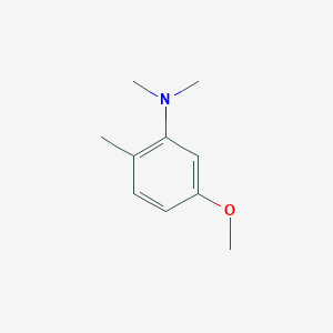 molecular formula C10H15NO B3178422 5-methoxy-N,N,2-trimethylaniline CAS No. 56140-35-3