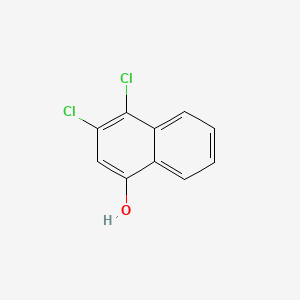 molecular formula C10H6Cl2O B3178479 3,4-Dichloro-1-naphthalenol CAS No. 58877-90-0