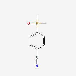 Benzonitrile, 4-(dimethylphosphinyl)-