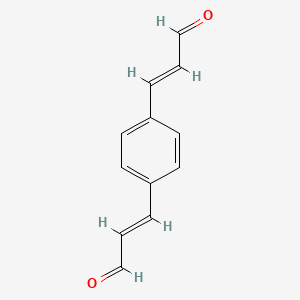 molecular formula C12H10O2 B3178544 1,4-双(2-甲酰乙烯基)苯 CAS No. 63405-68-5