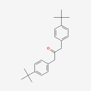 molecular formula C23H30O B3178570 1,3-双(4-(叔丁基)苯基)丙烷-2-酮 CAS No. 64321-35-3