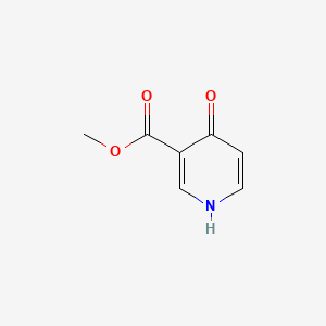 molecular formula C7H7NO3 B3178602 4-羟基烟酸甲酯 CAS No. 67367-25-3