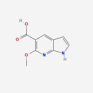 6-Methoxy-1H-pyrrolo[2,3-b]pyridine-5-carboxylic acid