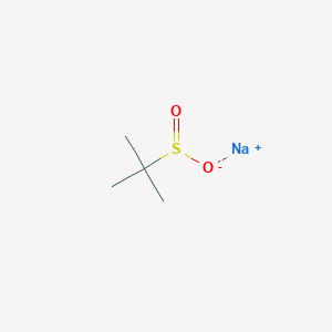 molecular formula C4H9NaO2S B3178626 tert-Butylsulfinic acid sodium salt CAS No. 69152-35-8