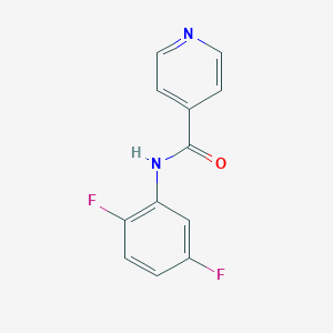 N-(2,5-difluorophenyl)pyridine-4-carboxamide