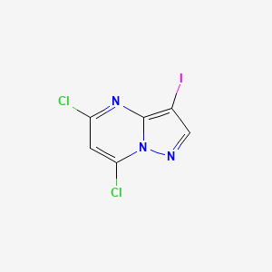 5,7-Dichloro-3-iodopyrazolo[1,5-a]pyrimidine