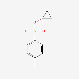 molecular formula C10H12O3S B3178778 Cyclopropyl 4-methylbenzenesulfonate CAS No. 7761-76-4