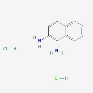 molecular formula C10H12Cl2N2 B3178788 Naphthalene-1,2-diamine dihydrochloride CAS No. 78196-74-4