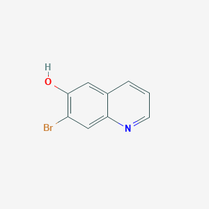 molecular formula C9H6BrNO B3178856 7-Bromoquinolin-6-ol CAS No. 84174-71-0