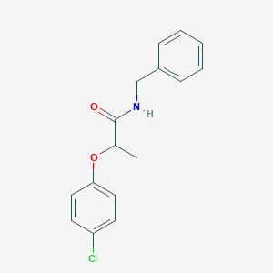 N-benzyl-2-(4-chlorophenoxy)propanamide