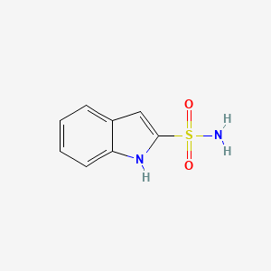 molecular formula C8H8N2O2S B3178906 1H-Indole-2-sulfonamide CAS No. 85953-41-9
