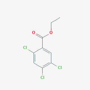 molecular formula C9H7Cl3O2 B3178921 2,4,5-三氯苯甲酸乙酯 CAS No. 86569-86-0