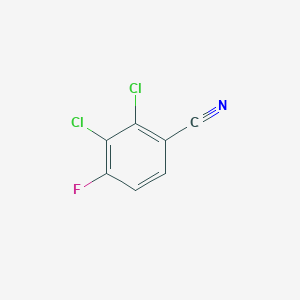 molecular formula C7H2Cl2FN B3179039 2,3-Dichloro-4-fluorobenzonitrile CAS No. 908123-82-0