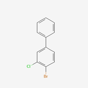 molecular formula C12H8BrCl B3179075 4-Bromo-3-chlorophenylbenzene CAS No. 91354-08-4