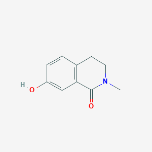 7-Hydroxy-2-methyl-3,4-dihydroisoquinolin-1(2H)-one