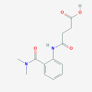 4-{2-[(Dimethylamino)carbonyl]anilino}-4-oxobutanoic acid