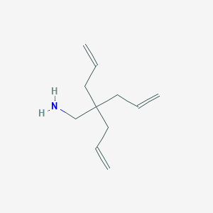 molecular formula C11H19N B3179154 2,2-Diallylpent-4-en-1-amine CAS No. 928836-00-4