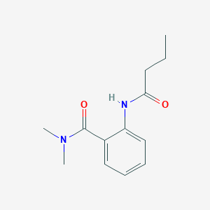 2-(butanoylamino)-N,N-dimethylbenzamide