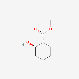 molecular formula C8H14O3 B3179171 cis-Methyl 2-hydroxycyclohexanecarboxylate CAS No. 936-03-8