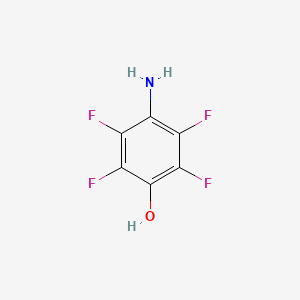 molecular formula C6H3F4NO B3179173 4-Amino-2,3,5,6-tetrafluorophenol CAS No. 938-63-6