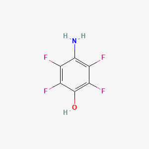 molecular formula C6H3F4NO B3179173 4-氨基-2,3,5,6-四氟苯酚 CAS No. 938-63-6