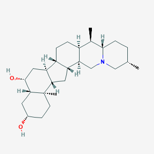 molecular formula C27H45NO2 B031792 虎皮南碱 CAS No. 98243-57-3