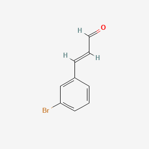 molecular formula C9H7BrO B3179235 3-(3-溴苯基)丙烯醛 CAS No. 97985-66-5