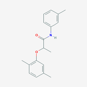 2-(2,5-dimethylphenoxy)-N-(3-methylphenyl)propanamide