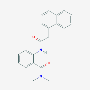 N,N-dimethyl-2-[(1-naphthylacetyl)amino]benzamide