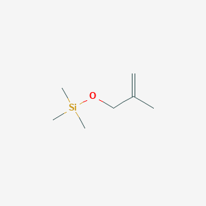 molecular formula C7H16OSi B3179361 Trimethyl[(2-methyl-2-propenyl)oxy]silane CAS No. 25195-85-1