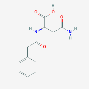 molecular formula C12H14N2O4 B3179375 N2-phenylacetyl-asparagine CAS No. 2752-49-0