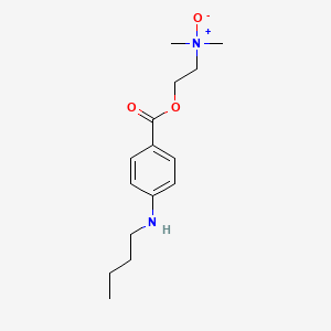 molecular formula C15H24N2O3 B3179471 2-[4-(丁基氨基)苯甲酰氧基]-N,N-二甲基乙胺氧化物 CAS No. 55750-02-2