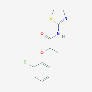 2-(2-chlorophenoxy)-N-(1,3-thiazol-2-yl)propanamide